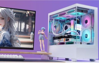 i5配RTX4060独显白色海景房电脑主机 2K畅玩黑神话悟空等游戏
