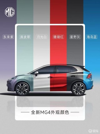 全新MG4开启预售 预售价7.38万元起