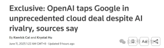 硅谷AI圈变天！OpenAI弃微软转投谷歌，LeCun被边缘小扎组队血战复仇