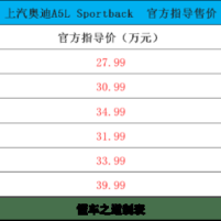 上汽奥迪A5L Sportback定价亲民，展现性价比策略