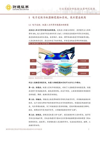 柔性电子技术革新与人形机器人的电子皮肤应用前景