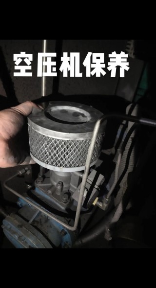 空压机怎么换机油图解，空压机换油步骤图片