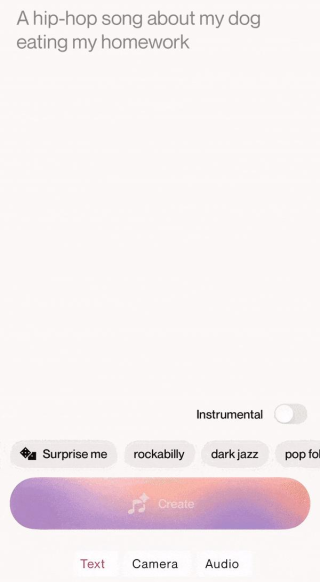 这个 AI 功能刚上线就被玩疯，一键为表情包照片写歌太上头了