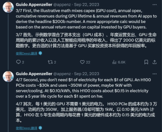 红杉：重金购入GPU后，AI行业收入缺口达到5000亿美元
