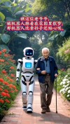 迈步前行养老产业康养第一人（机器人）