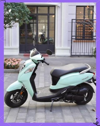 当代都市小精灵 新大洲本田NS110Q实拍