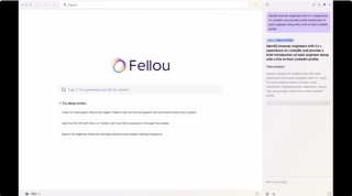 中国95后团队发布首个Agentic浏览器-Fellou，超越浏览，直达行动