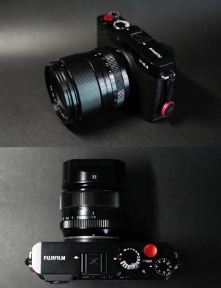 富士曝光 XF35mmF1.4 MK II   要比XF35mmF1.4 更大