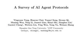上交大推出首个AI智能体协议全面综述：从碎片化到互联互通的智能体网络