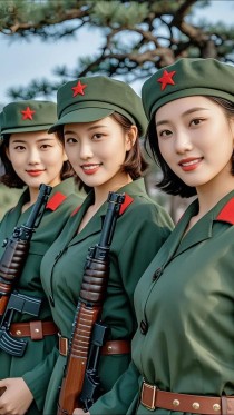 西方媒体如何评价中国女兵方队？