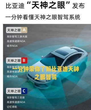 比亚迪将发布“天神之眼”高阶智驾系统
