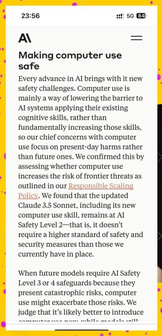 Claude Computer Use – Anthropic推出支持AI自动化操作电脑任务的功能