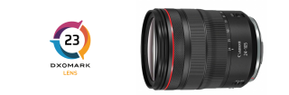 DxoMark公布佳能RF 24-105mm F4L IS USM镜头测评