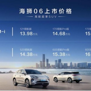 比亚迪海狮06北京区域上市 售价13.98万元起