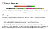 重磅开源利器 Denser Retriever：轻松打造顶尖 RAG 应用的终极检索器
