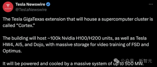 买不到GPU，马斯克自曝AI巨兽Dojo！自研超算挑战英伟达，约等于8千块H100