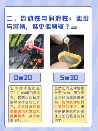 ow20机油和0w40哪个好