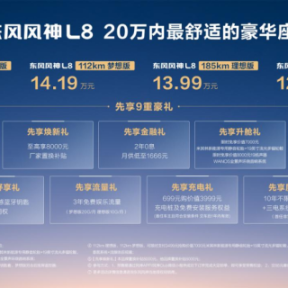号称20万内最舒适豪华座舱来了 东风风神L8真强！