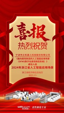 伟立机器人入选2024年浙江省人工智能应用场景名单