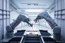 思岚科技携手双擎科技共推楼宇智能配送机器人
