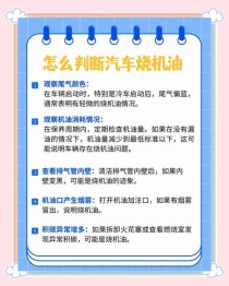 车子烧机油是什么原因，怎么办
