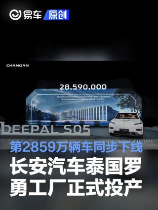 长安汽车泰国罗勇工厂正式投产 第2859万辆车同步下线