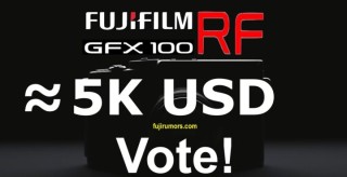 富士GFX100RF售价爆出 约为5000美元