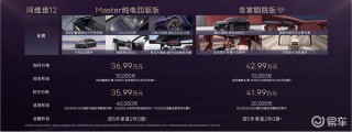 2025款阿维塔12正式上市 限时权益价25.99万元起