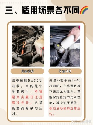 自然吸气老车用5w30还是5w40
