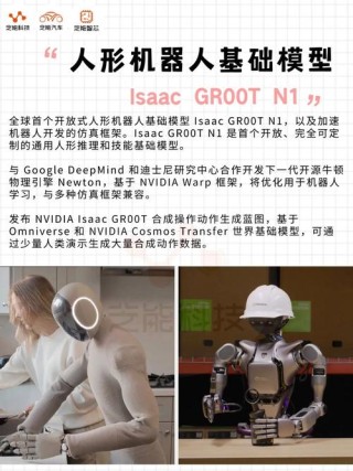 NVIDIA发布全球首个开源人形机器人基础模型Isaac GR00T N1