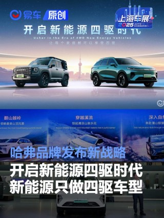 全面聚焦新能源四驱技术研发 未来哈弗新能源只做四驱