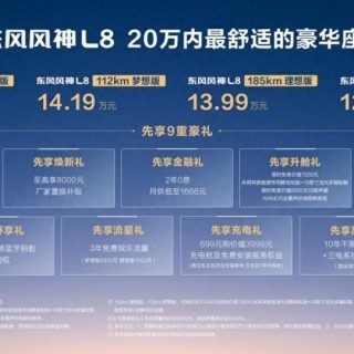 20万内的舒适天花板？东风风神L8预售开场就把牌亮明了