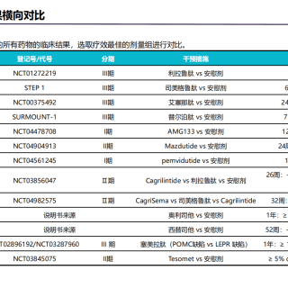 baidu09《全球肥胖症药物竞争格局分析报告》——引爆百亿市场，减肥市场下一热点