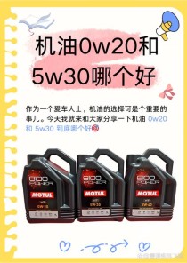 0w30机油什么意思？0-40w机油什么意思