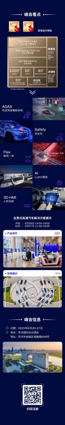 中科创达亮相2025高通汽车技术与合作峰会