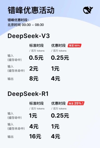降价75%，DeepSeek“错峰定价”，压力给到了豆包们？