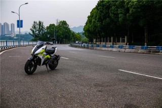 动力操控几乎满分 试驾斐兔FW-baidu0906电摩