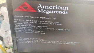 华硕主板开机出现cpu fan error怎么解决？