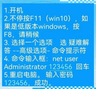 笔记本电脑开机密码忘了怎么办-三种方法解决笔记本忘记开机密码
