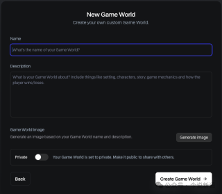 用文字创造宇宙：Runway 推出全新 AI 游戏创作平台「Game Worlds」！