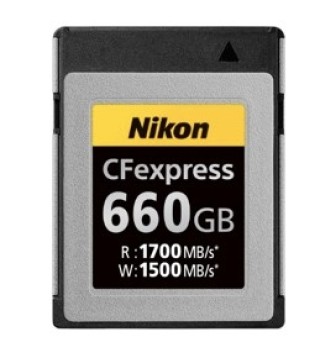 尼康新CFexpress（B型）存储卡MC-CF660G正式发售