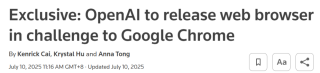 竞购 Chrome，正面竞争 OpenAI，Perplexity 为什么要做 AI 浏览器？