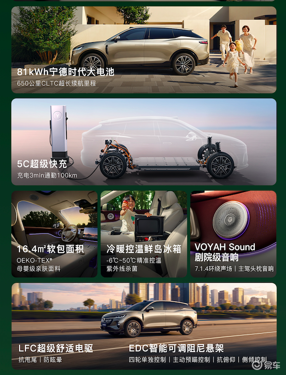 统统配齐22万元起，“华系纯电SUV”岚图知音预售开启  第4张