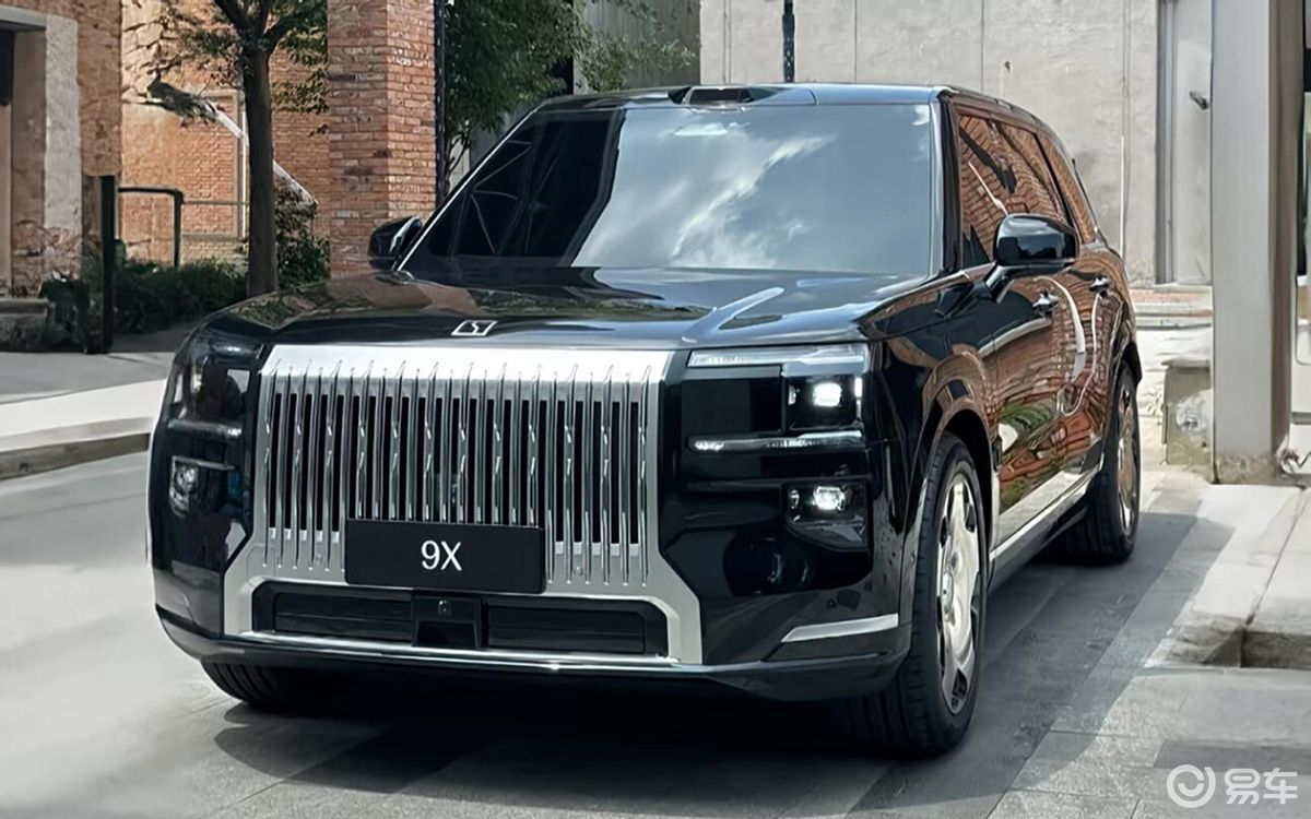 极氪9X实车曝光，这外形，你真觉得好看？  第3张