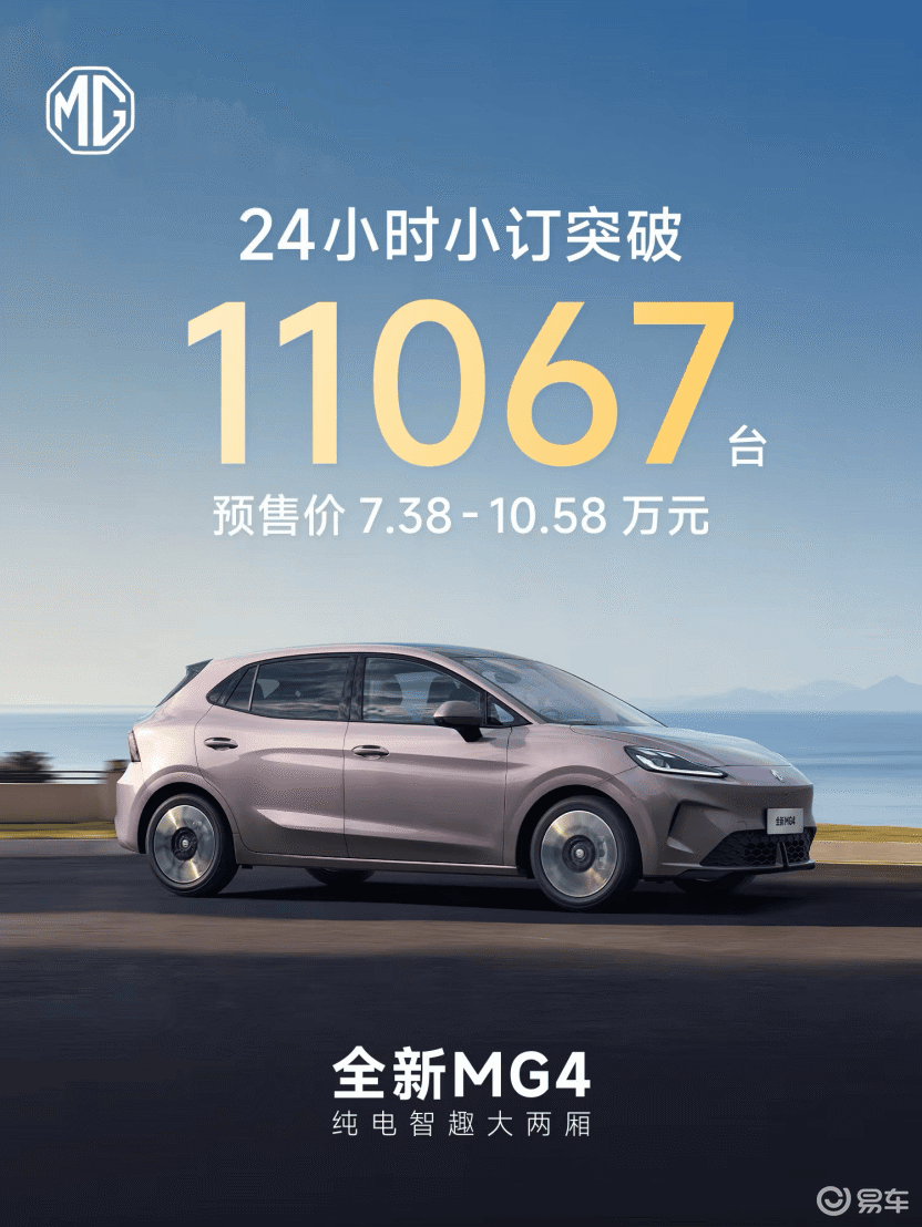 搅动小车市场，全新MG4带来的不止是“价格”  第1张