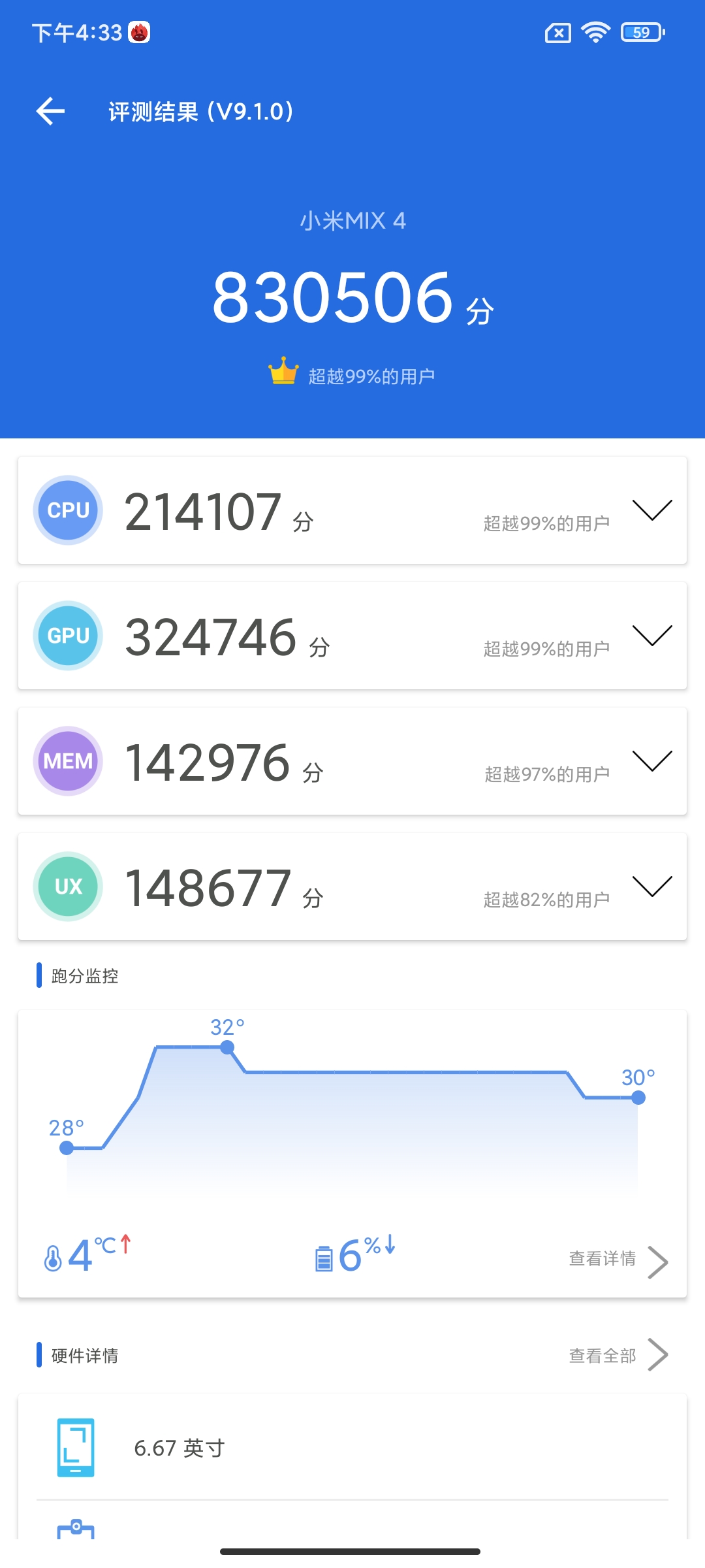 手机屏幕大圆满！小米MIX 4评测：一袭青衣尽风华  第40张