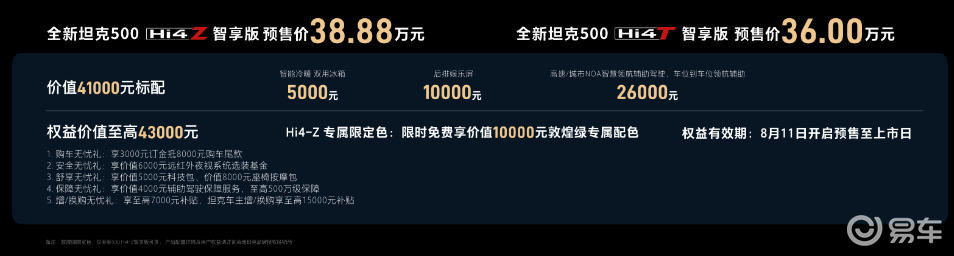 越野之外以豪华智能破圈，全新坦克500智享版预售36万起  第1张
