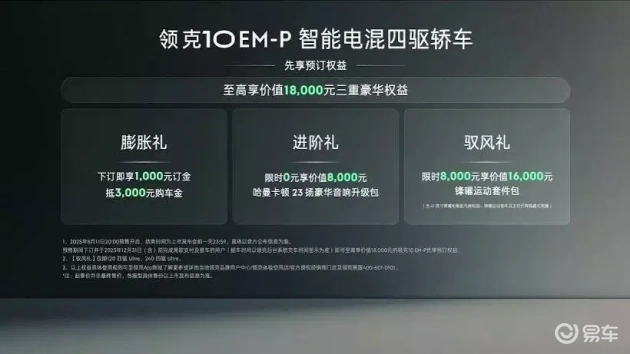 领克10EM-P预售政策，准车主快看过来  第2张