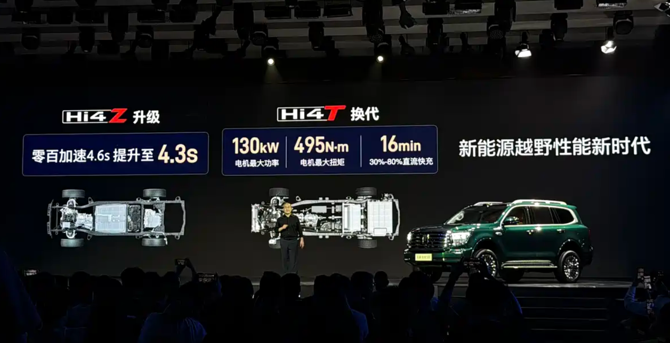 36万起，全新坦克500开启预售，有冰箱彩电的硬派SUV  第7张