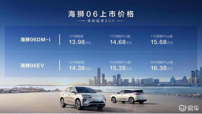 比亚迪海狮06北京区域上市 售价13.98万元起  第1张
